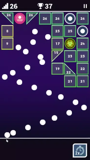 Zrzuty ekranu Balls Bricks Breaker Pro
