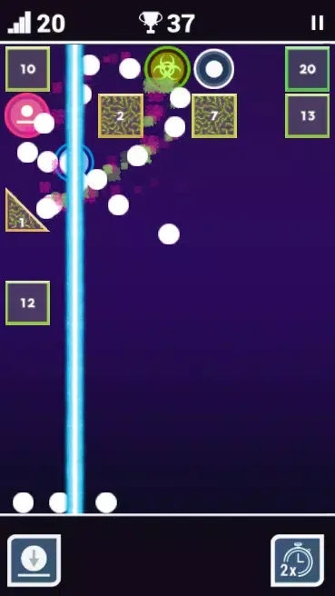 Zrzuty ekranu Balls Bricks Breaker Pro