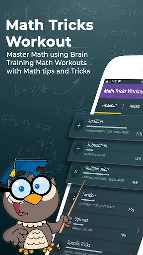 Tangkapan layar Math Tricks Workout