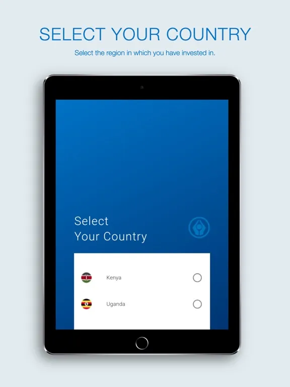 Sanlam Unit Trust EA iPad  Screenshots