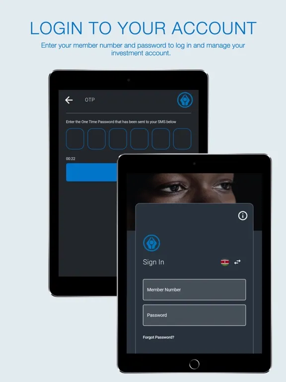 Sanlam Unit Trust EA iPad  Screenshots