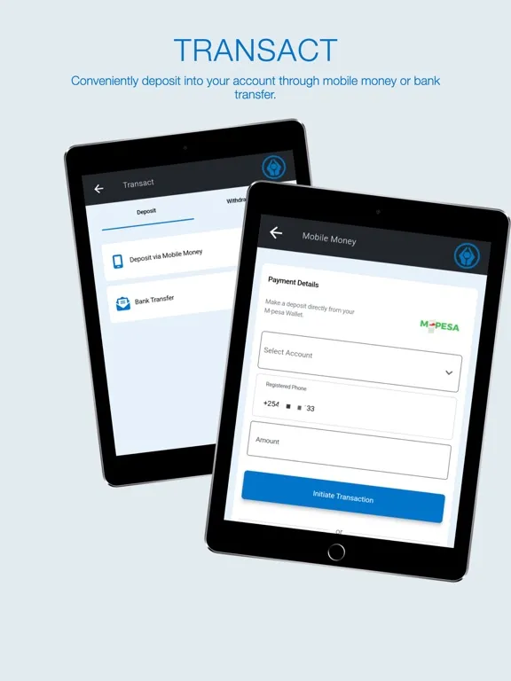 Sanlam Unit Trust EA iPad  Screenshots