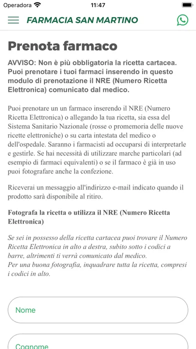 Captures d'écran de Farmacia San Martino Saluzzo