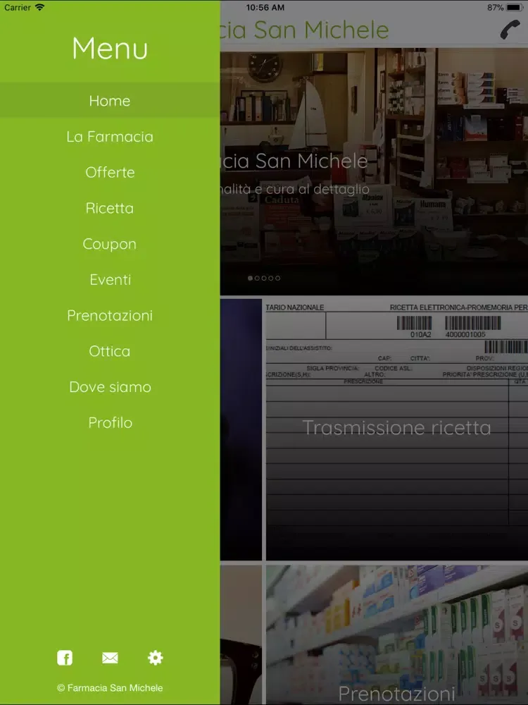 Capturas de pantalla de Farmacia San Michele Civitella iPad 