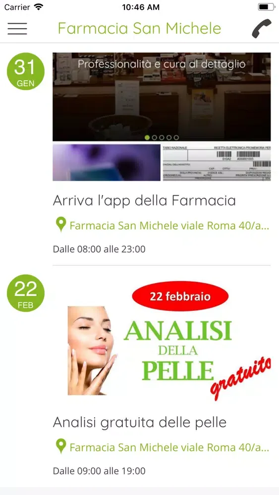 Capturas de pantalla de Farmacia San Michele Civitella