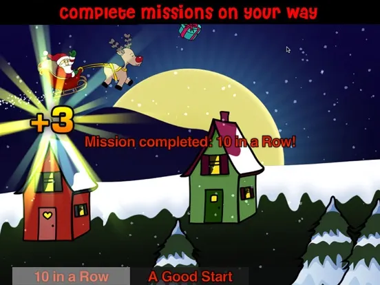 Tomten Santa's Christmas Ride iPad 應用截圖
