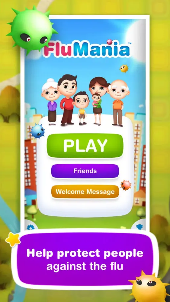 ภาพหน้าจอของ FluMania: educational game