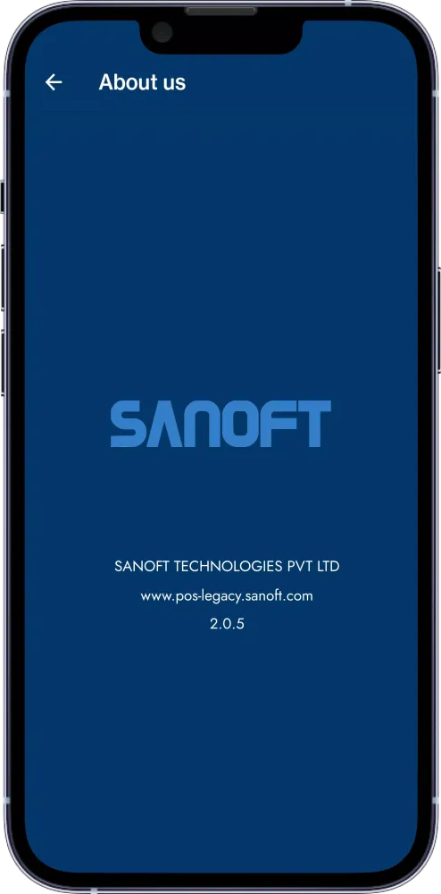 Capturas de tela do SanoftPOS Dashboard