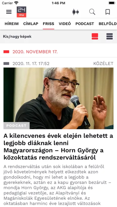 24.hu - Friss hírek Ekran Görüntüleri