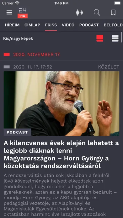 24.hu - Friss hírek Ekran Görüntüleri