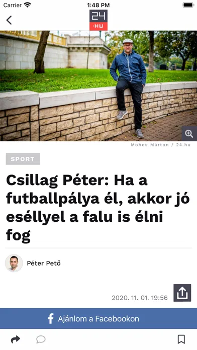 24.hu - Friss hírek Ekran Görüntüleri