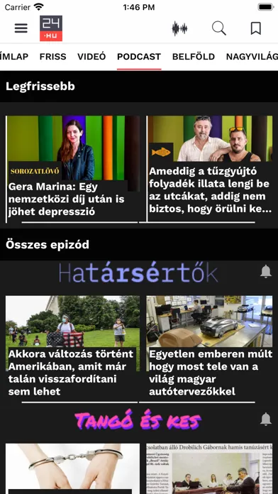 24.hu - Friss hírek Ekran Görüntüleri