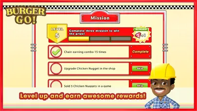 Zrzuty ekranu Burger Go – Fun Diner Game
