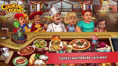 Cooking Legend Restaurant Game स्क्रीनशॉट