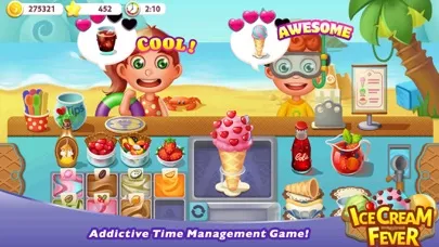 Capturas de tela do Ice Cream Fever - Cooking Game
