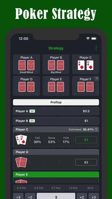 Screenshot di Poker AI - Optimal Strategy