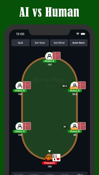 Screenshot di Poker AI - Optimal Strategy