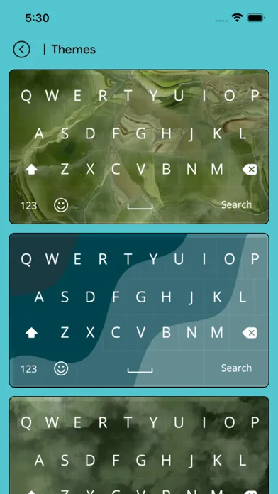 Greenkey -Fonts theme keyboard Screenshots
