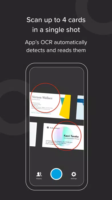Zrzuty ekranu ScanContacts for HubSpot