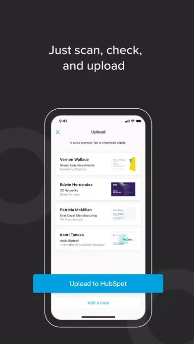 ScanContacts for HubSpot应用截图