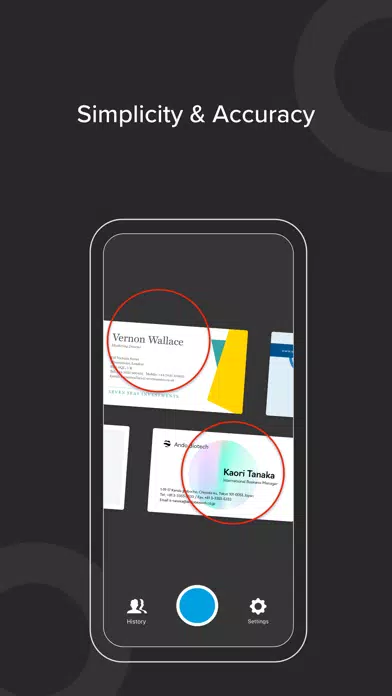 Zrzuty ekranu ScanContacts for HubSpot