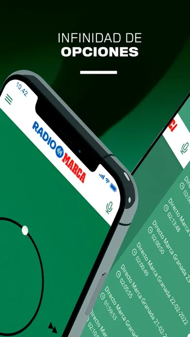 Ảnh chụp màn hình của Radio MARCA Granada