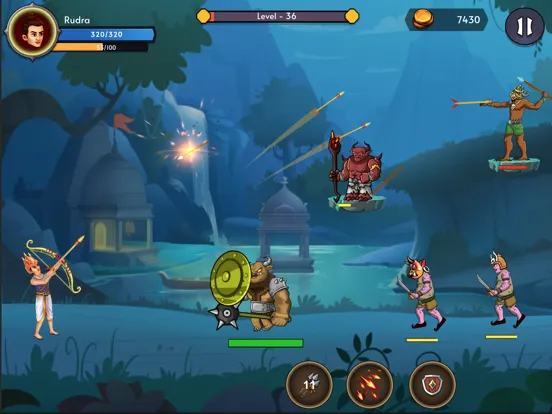 Little Archer: Ramayan War iPad  Ekran Görüntüleri