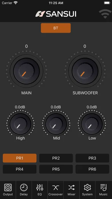 SANSUI Audio DSP स्क्रीनशॉट