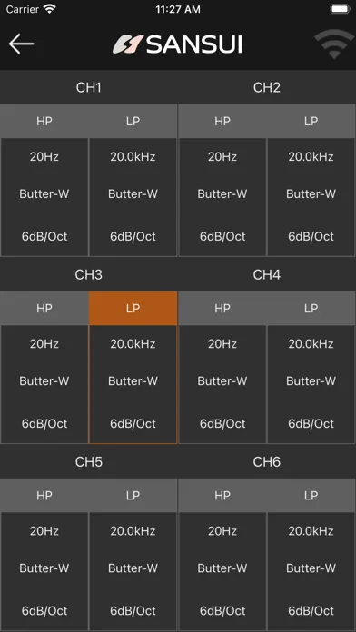 SANSUI Audio DSP स्क्रीनशॉट
