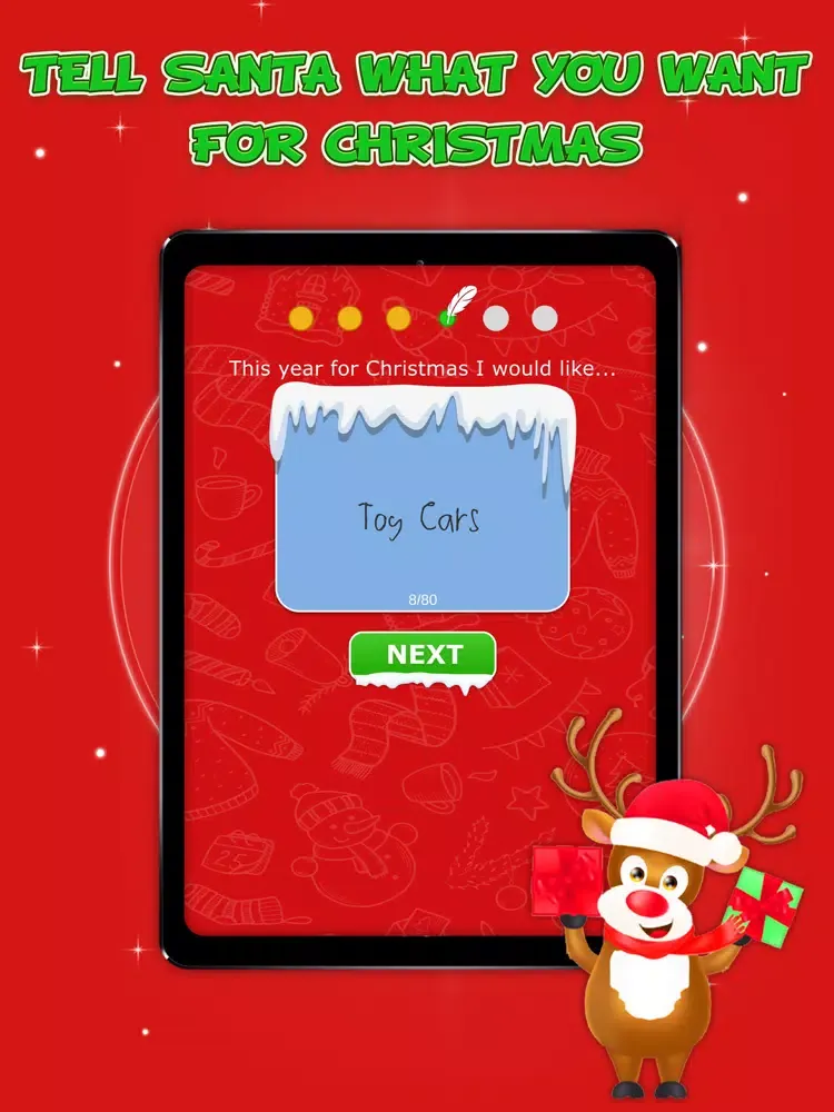 Captures d'écran de Calling with Santa iPad 