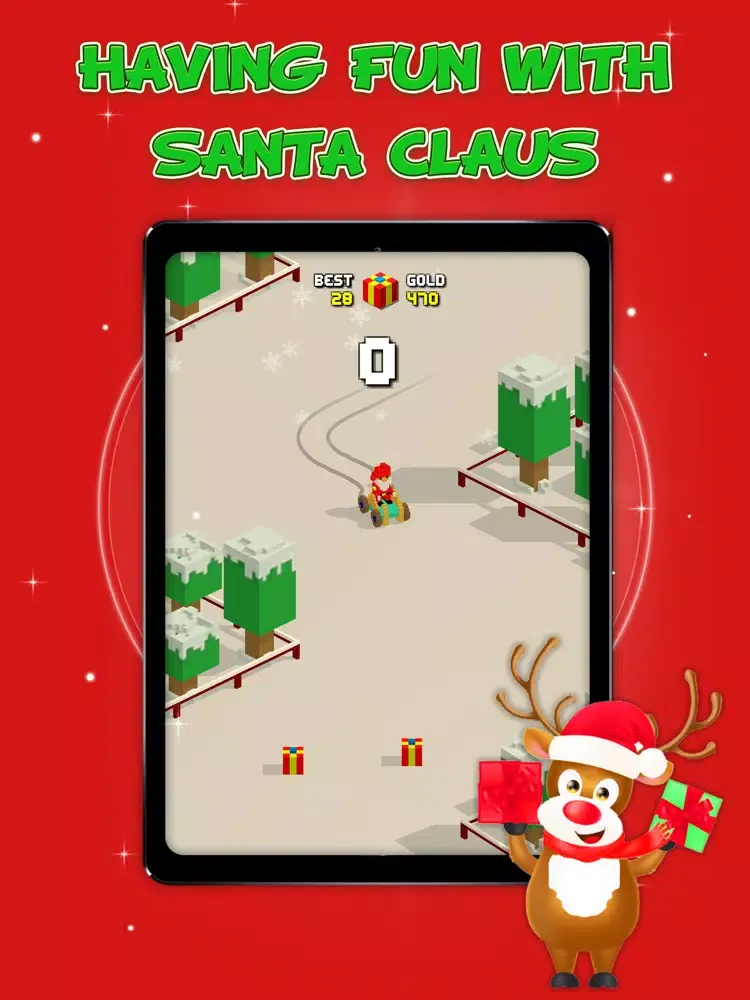 Captures d'écran de Calling with Santa iPad 