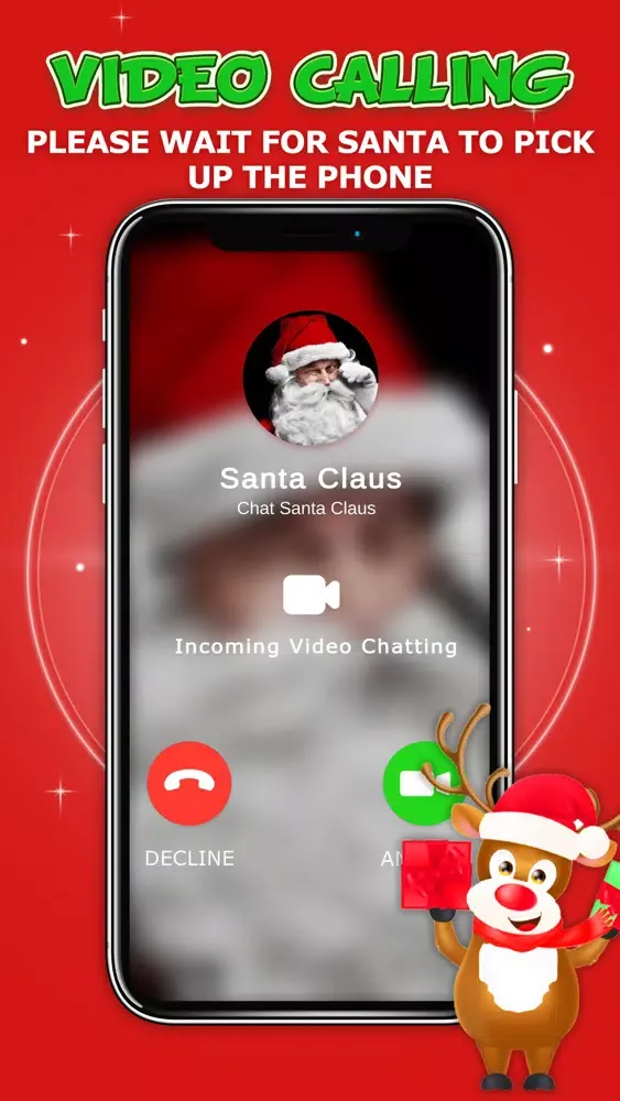 Captures d'écran de Calling with Santa