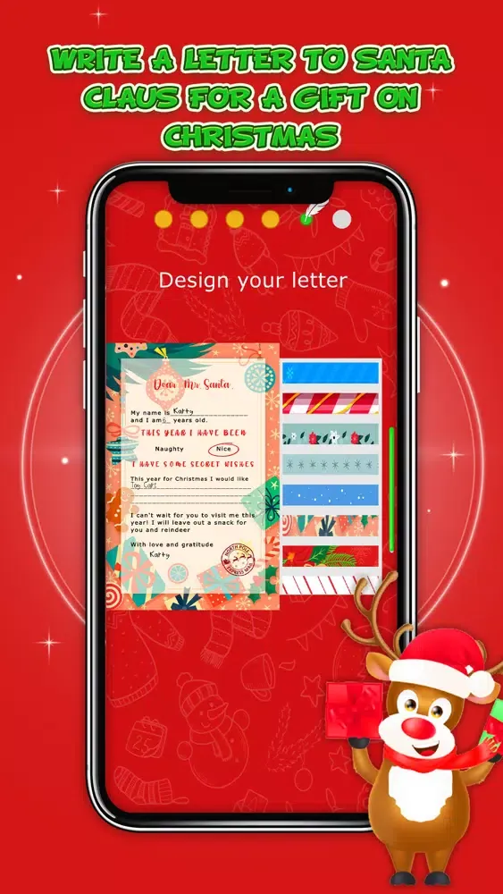 Captures d'écran de Calling with Santa