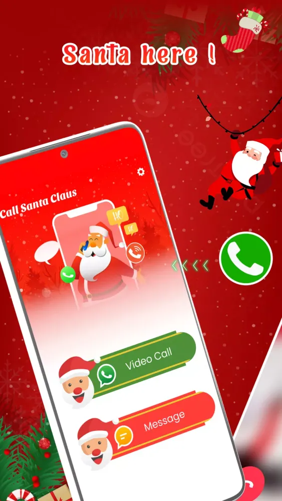 Video Call Santa: Prank Call Screenshots