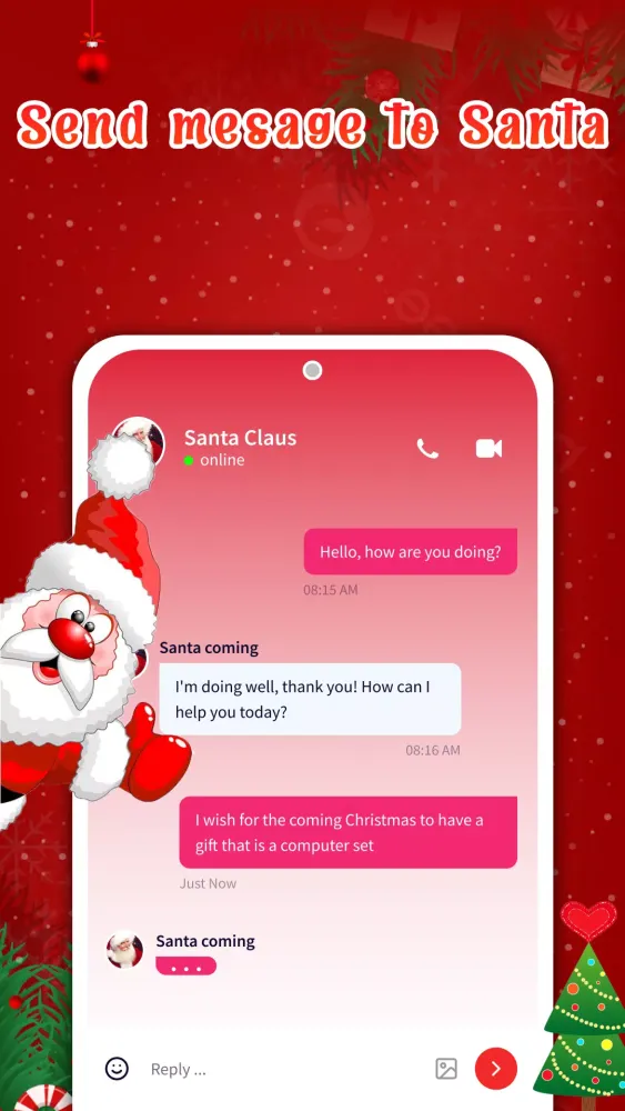 Video Call Santa: Prank Call Screenshots