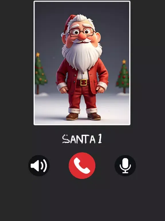 Santa Call And Game iPad  Screenshots