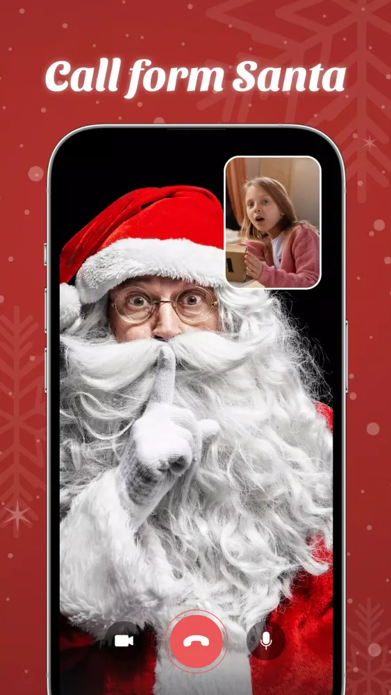 Prank Santa Claus Call & Chat應用截圖