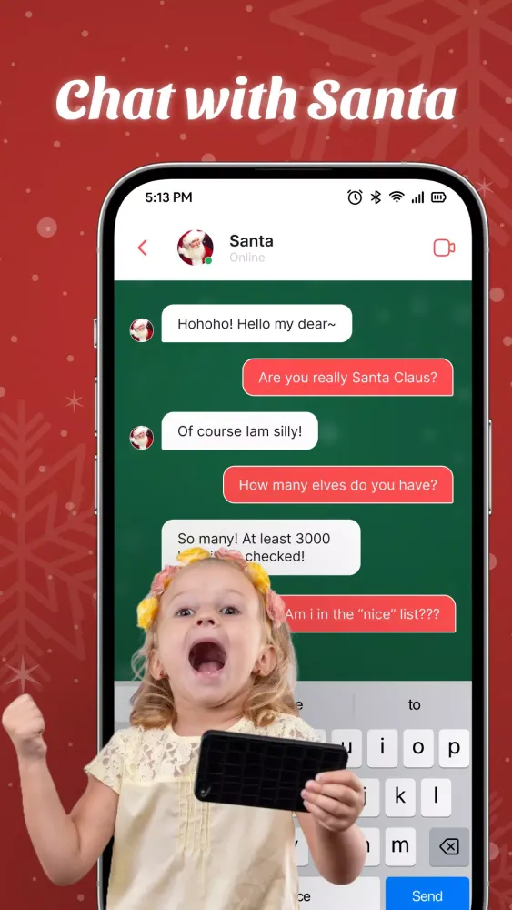 Prank Santa Claus Call & Chat應用截圖