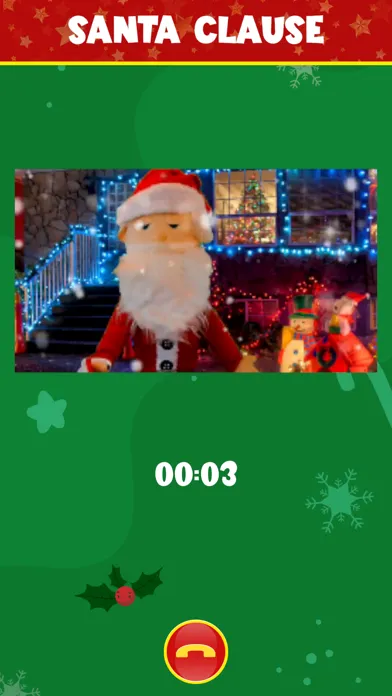 Santa Phone Call-Video Chat Ekran Görüntüleri