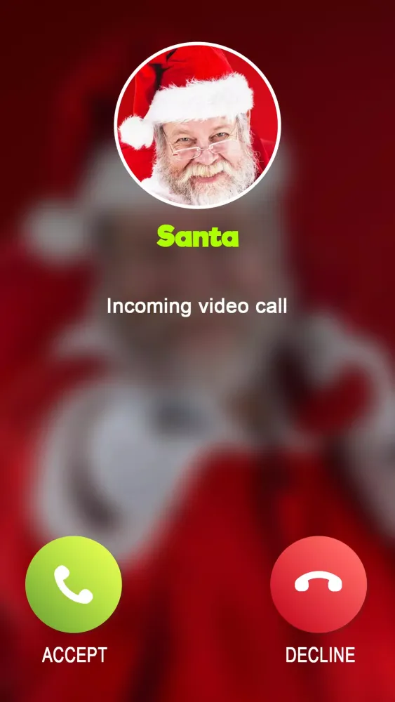 Capturas de pantalla de Santa Troll Call: Fake Video