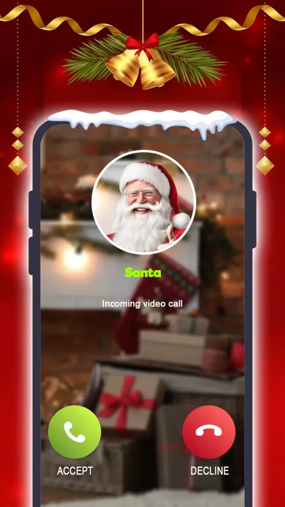 Capturas de pantalla de Santa Troll Call: Fake Video