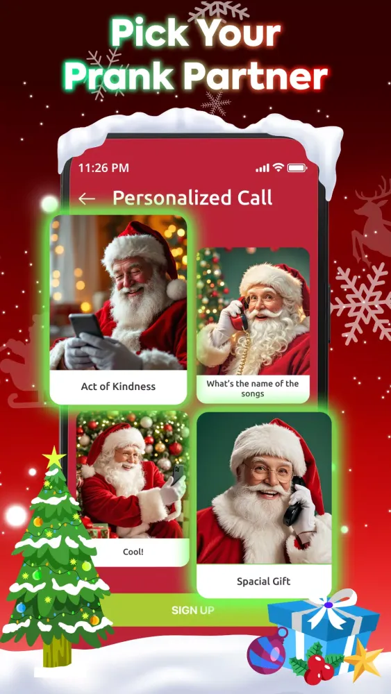 Santa Calling-Prank Video Call Ekran Görüntüleri
