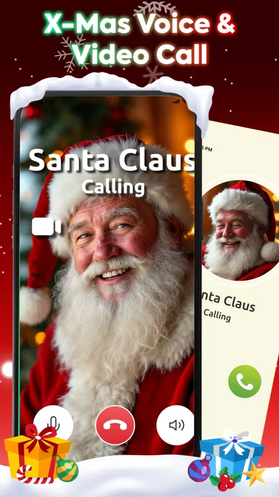Santa Calling-Prank Video Call Ekran Görüntüleri