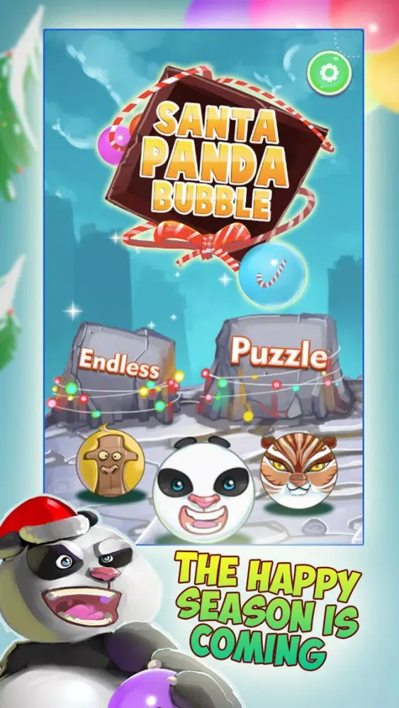 Santa Panda Bubble Christmas Screenshots