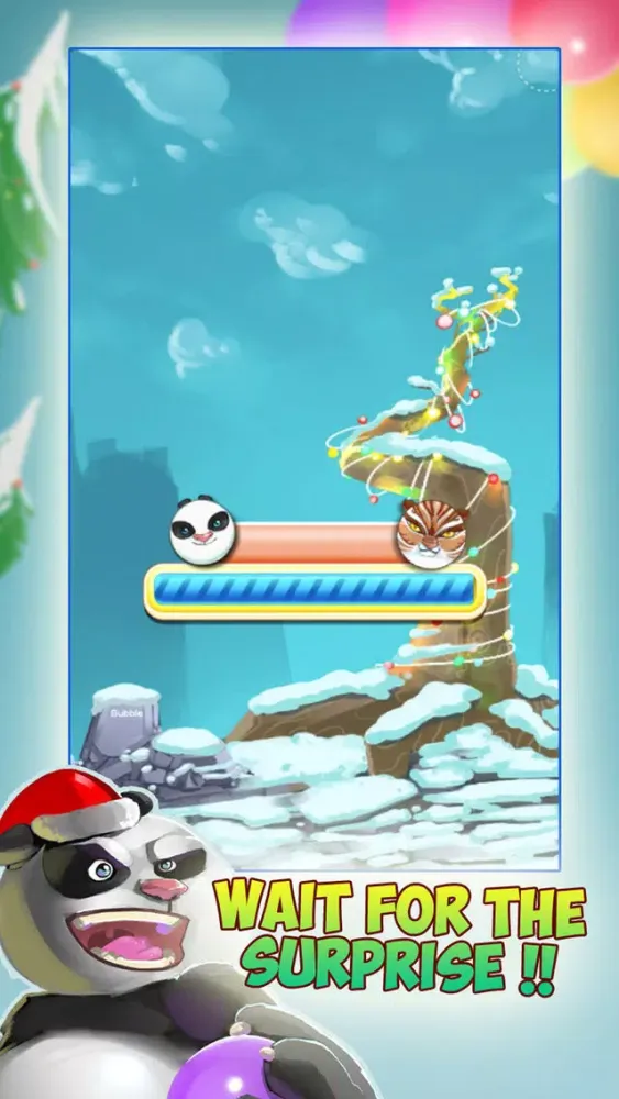 Santa Panda Bubble Christmas Screenshots