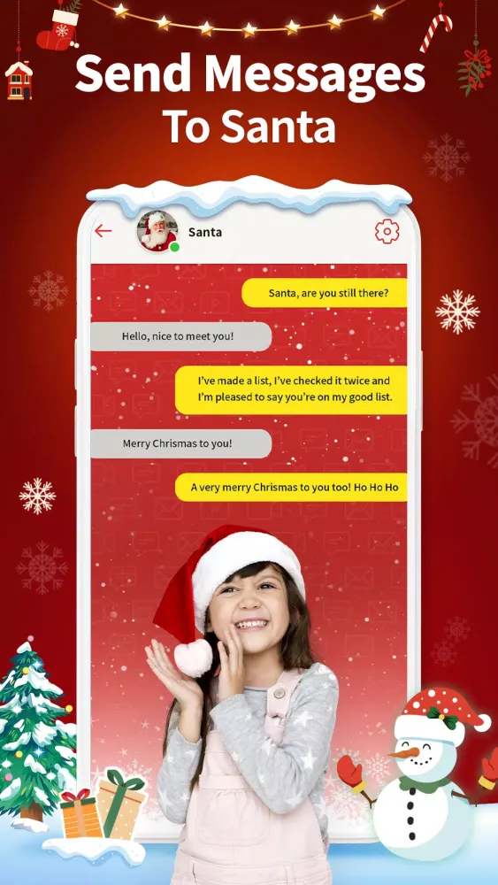 Santa Prank Call: Fake video Ekran Görüntüleri