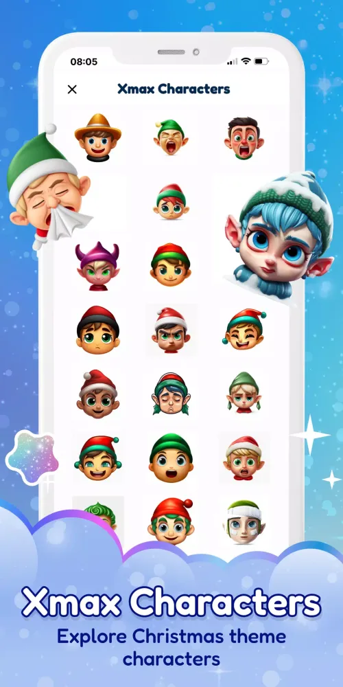 Скриншоты Emojimix: Christmas emoji