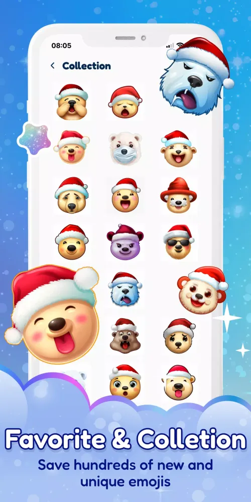 Скриншоты Emojimix: Christmas emoji