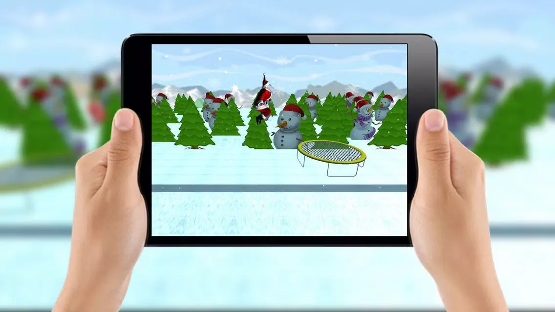 Christmas Santa Game : Trampoline Santa 2017 Screenshots