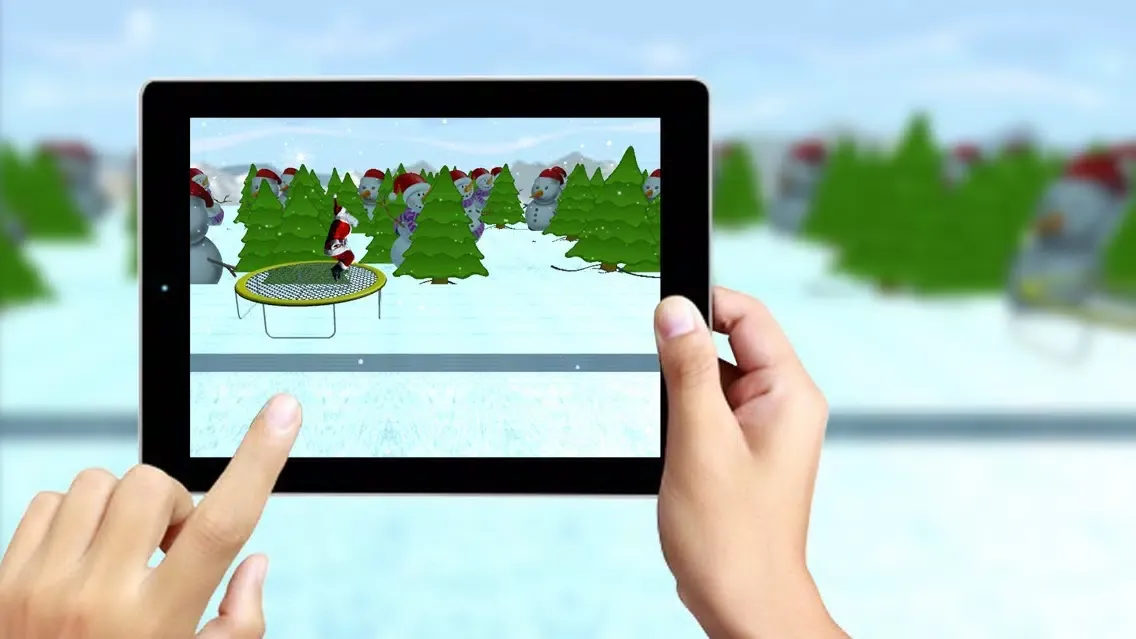 Christmas Santa Game : Trampoline Santa 2017 Screenshots